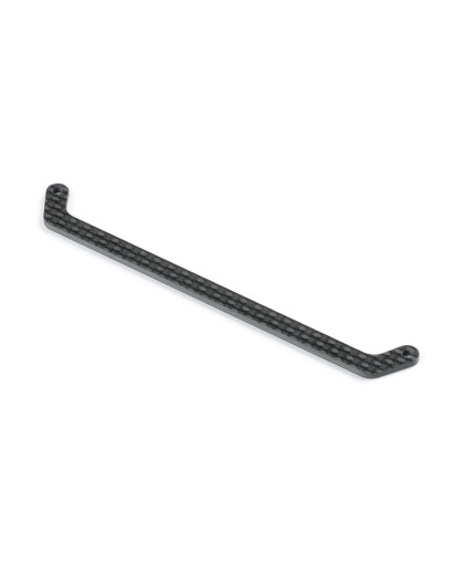 X12 CARBON FRONT BRACE SUSPENSION ARM PLATE 1.6MM - XRAY - 372094-L