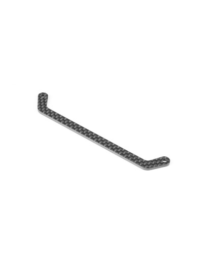 X12 GRAPHITE FRONT BRACE 2.2MM - LONG - XRAY - 372093