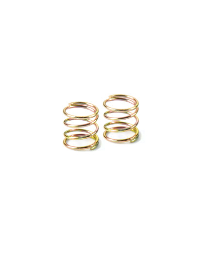 Front Coil Spring For 4mm Pin C 1.5-1.7 - Gold (2) - XRAY - 372186
