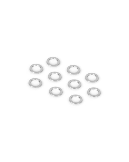 Rondelles alu 4x6x0.5mm (10) - XRAY - 372298