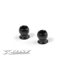 Pivot Ball Universal 4.9 mm - Hudy Spring Steel (2) - XRAY - 372651