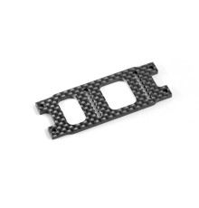 X1'17 Graphite Rear Wing Mount 2.5mm - XRAY - 373034