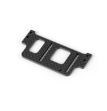 X1'19 Graphite Rear Wing Mount 2.5mm - XRAY - 373036