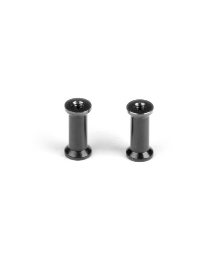 ALU BRACE MOUNT - BLACK (2) - XRAY - 373071-K