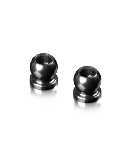 Alu Ball End 6.0mm With Hex - Swiss 7075 T6 (2) - XRAY - 373246