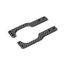 X1'20 Graphite Rear Wing Holder Side Plate 2.5mm (L+R) -XRAY -373524
