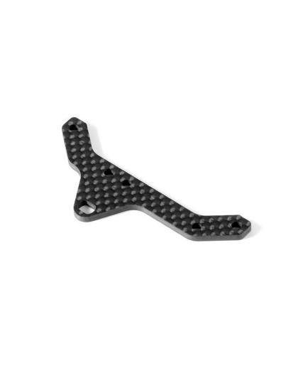 X10'16 Rear Pod Upper Plate - Graphite 2.5mm - XRAY - 373547