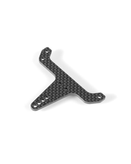 X12 REAR POD UPPER PLATE - GRAPHITE 2.5MM - 373550 - XRAY