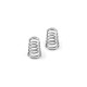 Tapered Spring C 1.5-1.6 - Silver (2) - XRAY - 373582