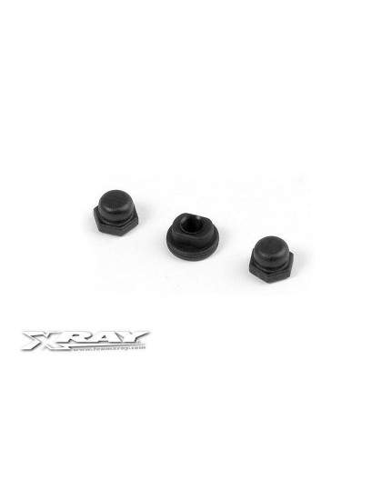 Composite Spring Holder & Nut (2+1) - XRAY - 373590