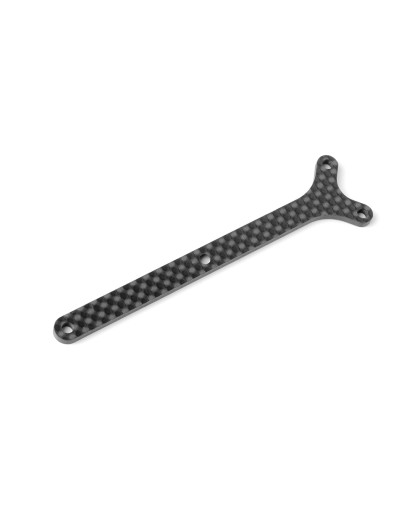X1'19 Platine supérieure carbone 2.5mm - XRAY - 376232