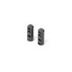 X12'21 ALU SERVO MOUNT - BLACK (2) - XRAY - 376263