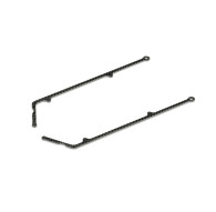 X10 Carbon Side Brace For 1-Piece Chassis (2) - XRAY - 376323