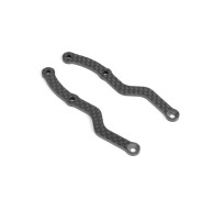 X1'21 Side Brace - Graphite 2.5mm - Right & Left - XRAY - 376324