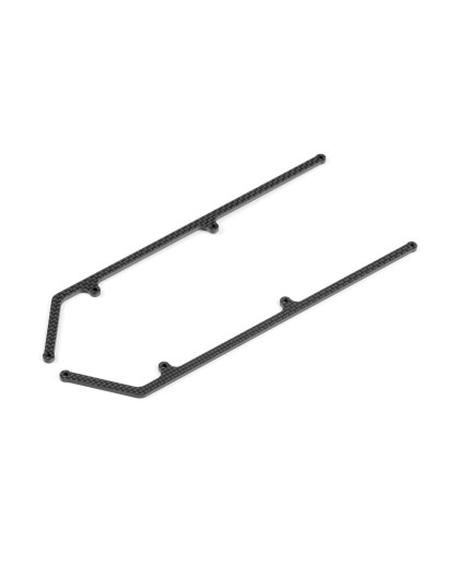 X10'22 Graphite Side Brace 2.5mm (2) - XRAY - 376322