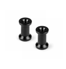 Support alu 10.8mm - Noir (2) - XRAY - 376364-C