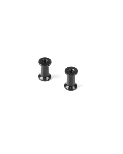 ALU MOUNT 10.8MM - BLACK (2) - XRAY - 376364-K