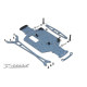M18 Pro LiPo Kit carbone Bleu - XRAY - 381155-B