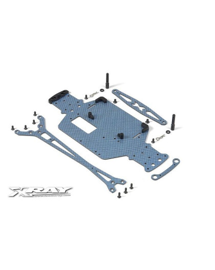 M18 Pro LiPo Kit carbone Bleu - XRAY - 381155-B
