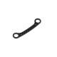 UPPER HOLDER FOR BUMPER - GRAPHITE - 381213 - XRAY