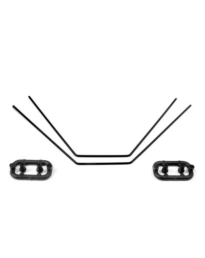 Barre anti-roulis AV et AR 1.2mm - XRAY - 382412