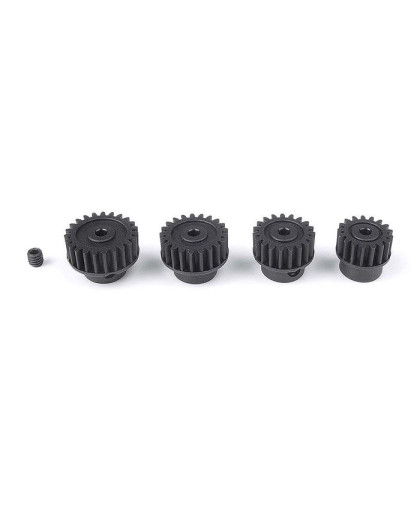 Set de pignons plastique (17,19,21,23) - XRAY - 385700
