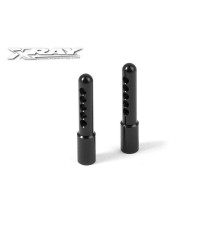ALU LiPo BATTERY STRAP POST (2) - 386151 - XRAY