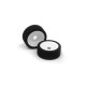 FRONT FOAM TIRE MOUNTED WITH HEX HUB (50DEG) - HARD - 389546 - XRAY