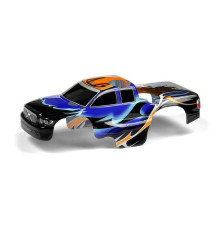 BODY 1/18 NITRO MT - PAINTED & TRIMMED - DRAGONFIRE - BLUE - 389764 -