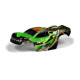 BODY 1/18 NITRO TRUCK - PAINTED & TRIMMED - DRAGONFIRE - GREEN - 3897
