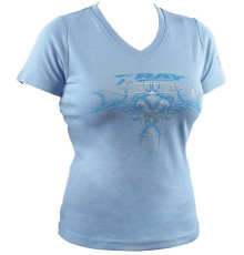 XRAY TEAM LADY T-SHIRT - LIGHT BLUE (L) - 395031L - XRAY