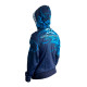 JUNIOR SWEATER HOODED ZIPPER GRAPHICS BLUE (S) - XRAY - 395603S