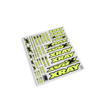 Xray Sticker For Body - Neon Yellow - XRAY - 397315