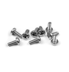 SCREW PHILLIPS M2.5x6 - STAINLESS (10) - 907257 - XRAY