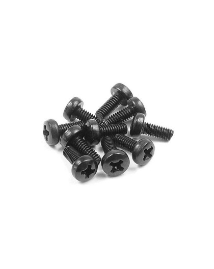 Vis Cruci. Bombées M2.5x6 (10) - XRAY - 907256