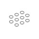 Rondelles 6x7.5x1.0 (10) - XRAY - 962061