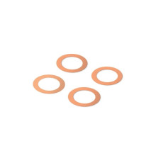 T300 ENGINE HEAD SHIM 13.8x20x0.15 (4) - FX - 635901