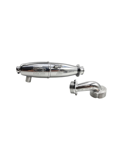MUFFLER 2.1cc TOURING - EFRA 2696 + MANIFOLD - SHORT - FX - 639550
