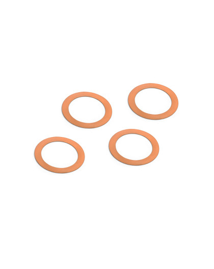 ENGINE HEAD SHIM 16.7x22.8x0.1 (4) - 655901 - FX