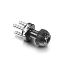 Alu Nut 3-Pins Wheel Adapter - F/R - 1/12 Pan Car - HUDY - 102378