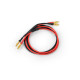 Cable 600mm With 4mm Banana Plugs - HUDY - 104090