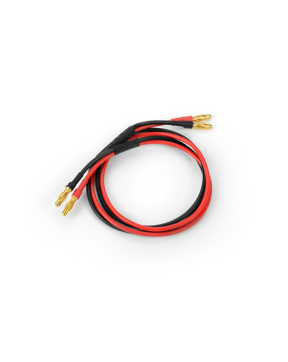Cable 600mm With 4mm Banana Plugs - HUDY - 104090