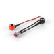 Set Of Black, Red & Black Cable With Red Button Switch -HUDY -104095