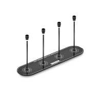 Hudy Carbon Tire Stand 4X + Hard Case - 1/10 Tc - HUDY - 105015