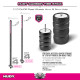 Carbon Tire Stick 1/10 On & Off-Road 5mm Hole (4) - HUDY - 105121
