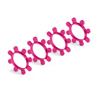 Hudy 1/8 Off-Road Tire Glue Band Octopus - Purple (4) - HUDY - 105253