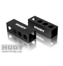 Downstop Gauge Support Blocks 30mm - 1/8 Off-Road (2) - HUDY - 107704
