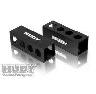 Downstop Gauge Support Blocks 30mm - 1/8 Off-Road (2) - HUDY - 107704
