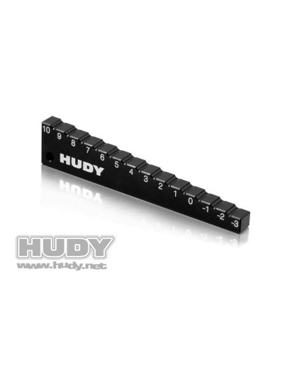 Hudy Downstop Gauge -3.0~10.0mm - 1/8 - 1/10 Nitro - HUDY - 107712