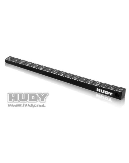 Hudy Ride Height Gauge 3.8~8.0mm - 1/10 - F1 - HUDY - 107716